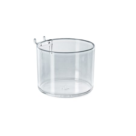 Azar Displays 4" Diameter Cup Display for Pegboard or Slatwall, PK10 224051